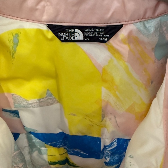 The North Face Girl Thermoball Insulated Jacket, Girls L (14/16), Pale pink - Picture 3 of 4